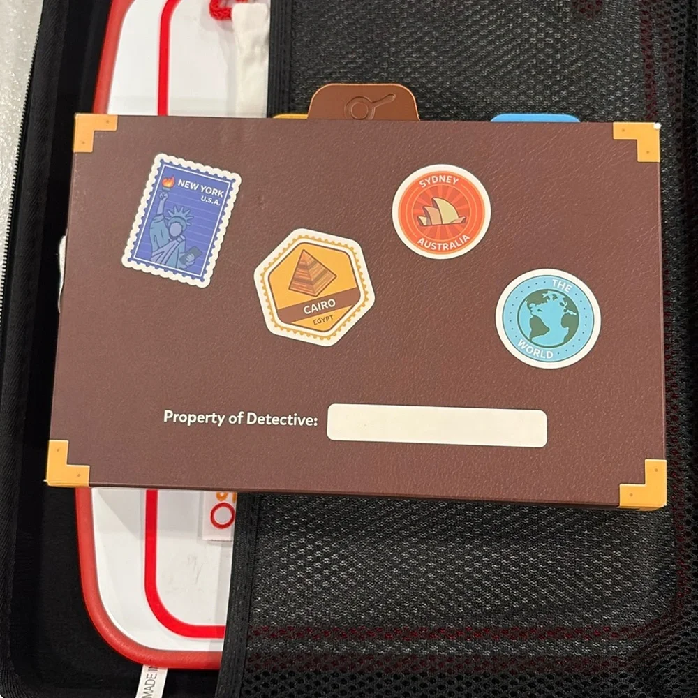 OSMO CASE WITH 3 GAMES - TANGRAM - DETECTIVE AGENCY - PIZZA CO.! LIKE NEW!